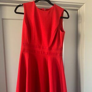 RED CALVIN  KLEIN DRESS - SIZE 6
